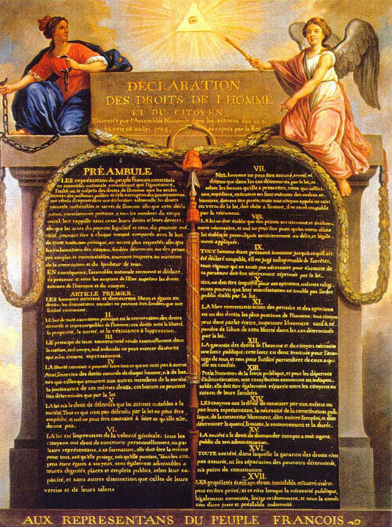 declaration of rights of man. Declaration of the Rights of