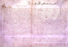 Το 1628 το Αγγλικό Κοινοβούλιο απέστειλε αυτή τη δήλωση των πολιτικών ελευθεριών στο βασιλιά Κάρολο τον Ι.